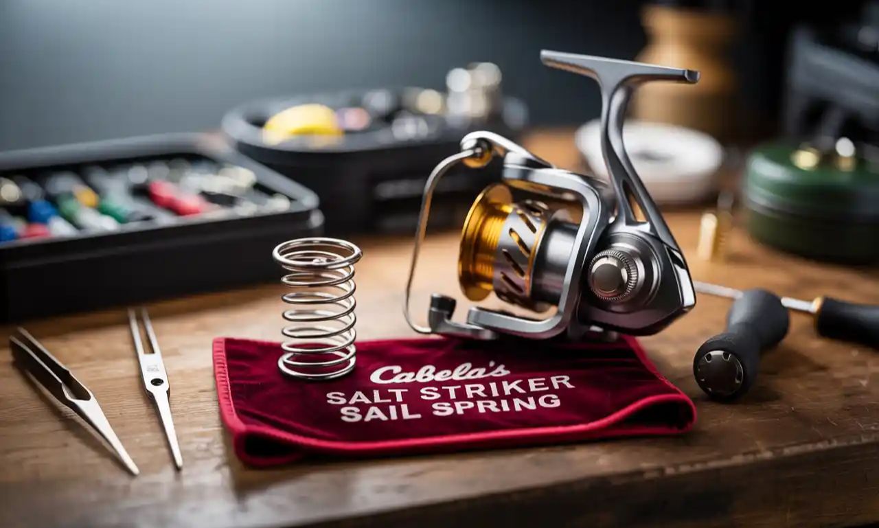 Cabelas Salt striker SS40 Bail Spring: Maintenance & Buying Tip